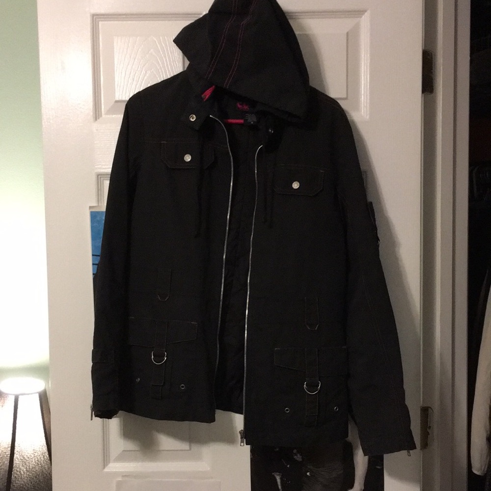 tripp nyc style goth light quilted jacket